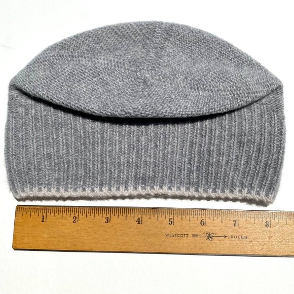 100% cashmere hat from Italian brand Portolano, one size. NWT! - Picture 5 of 7